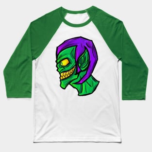 Grinning Green Goblin! Baseball T-Shirt